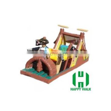 Pirate themed inflatable obstacle course,Boot camp inflatable obstacle course