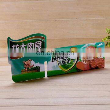 Factory wholesale price PVC plastic table card ,food advertisement display card,PVC advertisement promotion card