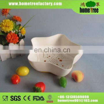 hot selling plastic fruit basket with tray