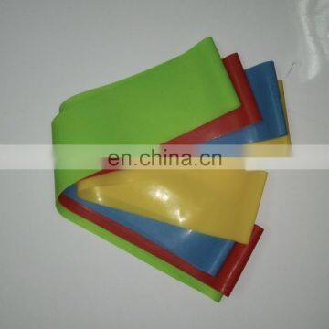 4 color Private Fashion Fitness Resistance Loop Band set,Yellow/Red/Green/Blue