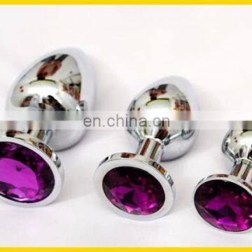 2015 Hot New Design Anal Butt Plug/electric Shock Anal Plug/anal Lock Butt Plug Ass Lock photo-5