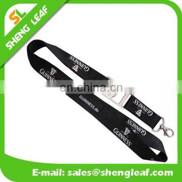 Attached bottle opener custom lanyard no minimum order