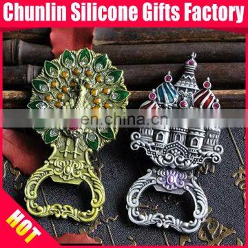 folk art guitar bottle opener, personalized custom bottle opener/metal material bottle opener/fridge magnet bottle opener