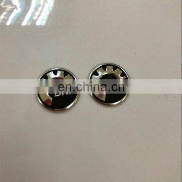 Metal Feature Embossed Adhesive Logo Sticker photo-3