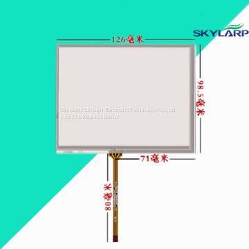 5.6 inch 126*98.5mm Touchscsreen AT056TN52 AT056TN53 TM056KDH01 01 touch screen panel handwriting Digitizer Glass sensor