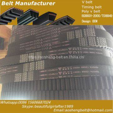 Daewoo/CHEVROLET engine timing belt 127RU25.4 /111LR17 oem 96103128 with orginal quality CR/HNBR material