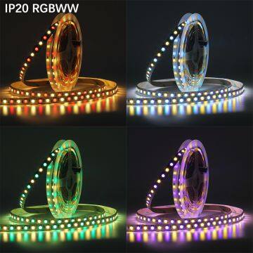 DC12V LED Strip 5050 RGBW RGBWW 96LEDs/m 5M/lot Super Bright 5050 LED Flexible Strip Light 5050 RGB + White IP20 photo-4