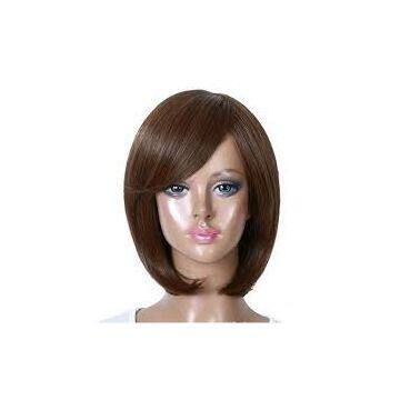 Durable Healthy Full Indian Virgin Lace Human Hair Wigs Natural Wave