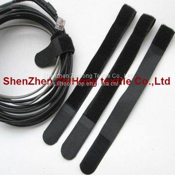 Ultrasonic voltage nylon hook loop cable tie tape