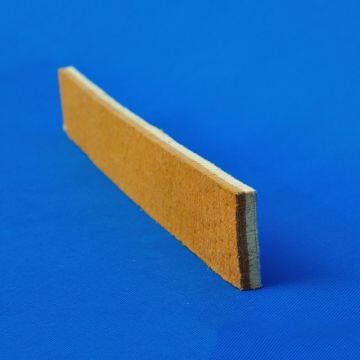 Heat Resistant Brown Pbo/Para-Aramid Pad / Strip / Felt For Aluminium Extrusion Presses Industry