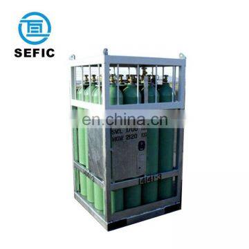 DNV Industry Gas Cylinder Racks Manifolded Cylinder Bundle