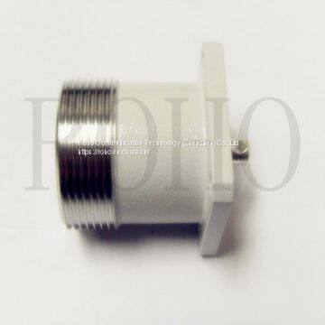 RF Coaxial Female Jack 32mm Sq Flange Mount 7/16 DIN Connector With M*3 Thread Pin photo-4