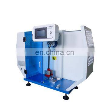 Izod pendulum impact test machine for plastic