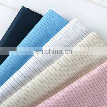 Wholesale 210T Carbon Fiber Anti-static Taffeta Fabric Striped Fabric for High-end Clothing Lining Pocket Cloth photo-6