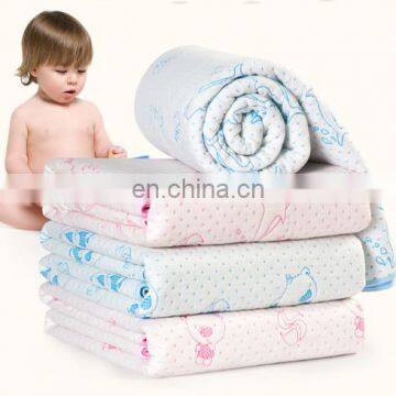 Organic Cotton Bamboo Waterproof Crib Baby Diaper Changing Liner