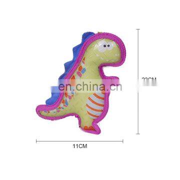 New Design Tpr Dog Toys Colorful Oxford Tpr Squeaky Dog Dinosaur Toys photo-3