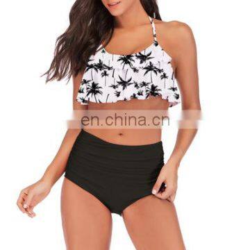 Wholesale OEM Women Swimwear Two Pieces Swimsuit Bikini 2018