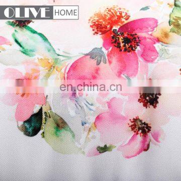 Hot Sale Custom Design Flower Paint Printed Decorative Pillow Outdoor Cushions for Car photo-5