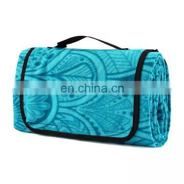 Large Waterproof and Sand Proof Blanket Outdoor Eco-friendly Picnic Blanket Pasiely Pattern Beach Mat Picnic Blanket photo-2
