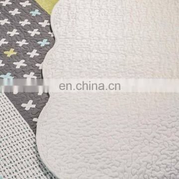 Luxury Vintage Plaid Floral Patchwork Bedsure Queen/King/Custom Size3-Piece Quilt Set Coverlet photo-7