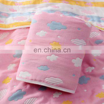 2020 Summer Hot Sell Safe Grade A Quality 6 Layers Baby Muslincotton Gauze Swaddle New Born Baby Blanket With Factory Price photo-5
