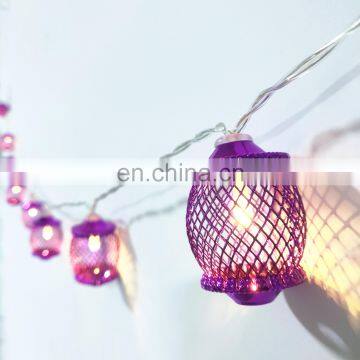 10L Led New Design Christmas Tree Decoration Purple Iron Ball Ceiling Light Price String Wall Modern For Home Decor Lighting photo-4