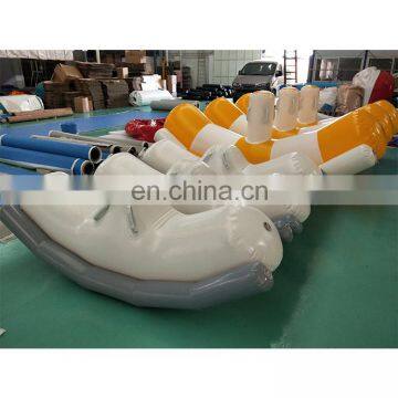 Manufacturer Pool Toy Inflatable Water Banana Seesaw Rocker Floating With Low Price photo-5