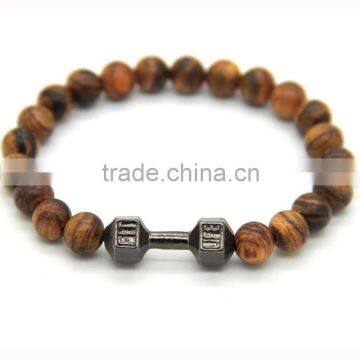 HTB085 2016 fashion stone beads bracelets cutstom mens bracelet