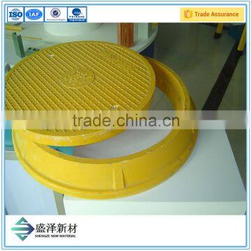 China Supplier FRP/GRP/Fiberglass/SMC Round Manhole Cover