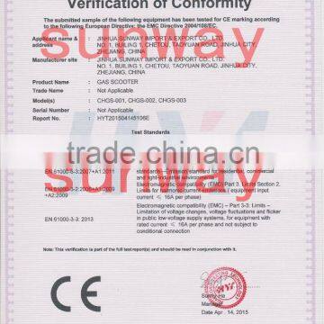 49cc 2-Stroke Mini Gas Scooter,Gasoline Scooter CE Approved photo-2
