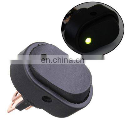 4Pcs/Lot 12V 30Amp 30A 3Pin LED OFF/ON Rocker Switch Heavy Car LED Illuminated Car Dashboard Boat Marine Switch photo-2