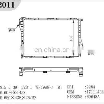 Auto Radiator BM 17111436060 for Sale photo-2