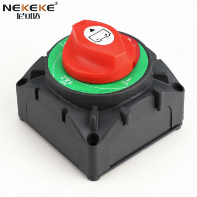 Dual Battery Selector Switch Disconnect for Marine Boat Rv Vehicles 1-2-Both-Off photo-2