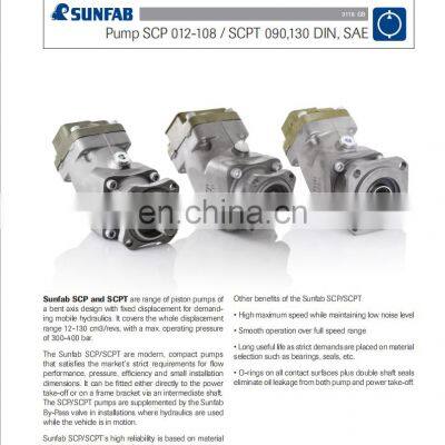 SUNFAB HAWE SCP-064L-N-DL4-L35-S0S-00 SCP-60L-N-DL4-L35-SOS-000 Hydraulic Piston Pump photo-3