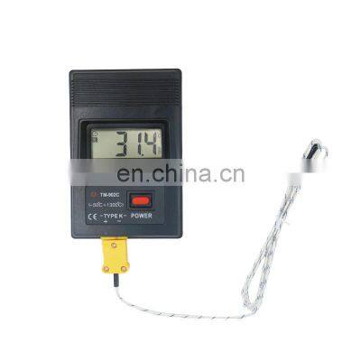 K type TM902C digital Thermometer tester temperature meter Thermocouple Needle Probe -50C to1300C For Lab Factory 33%Off