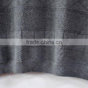 Spring Men Women Sweater Cashmere Long Sleeve Cable Pullover