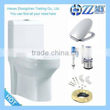 bathroom siphonic 1 piece toilet