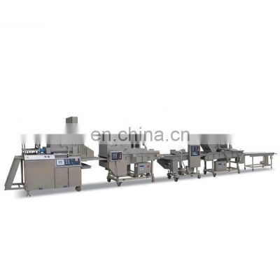 Meat pie burger maker machine meat patty nugget forming machine hamburger making line