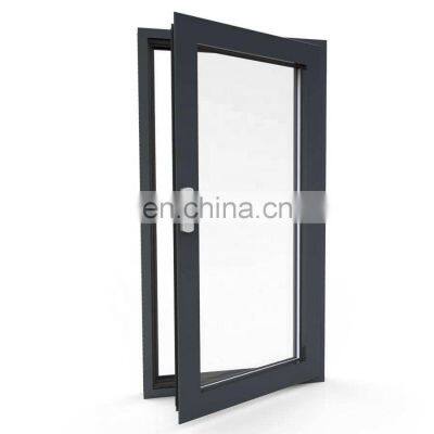 Beautiful aluminium casement window black color