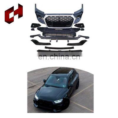 Ch Assembly Wide Enlargement The Hood Bumper Front Bar Grille Side Skirt Body Kits For Audi Q5L 2018-2020 To Rsq5