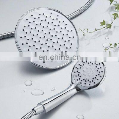 Factory direct sale bathroom held heads chrome overhead abs head plastic hand shower