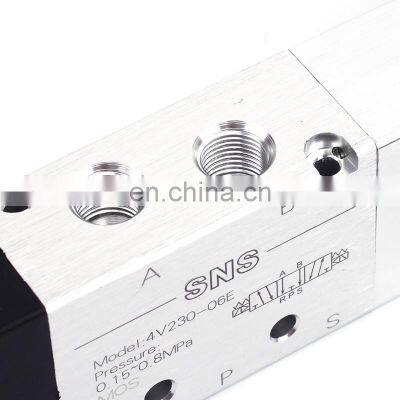 SNS 4V230-08 Series Inlet Double Coils Pilot-operated Electric Solenoid Valve photo-4
