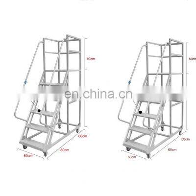 China Aluminium Platform Safety Ladders