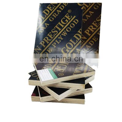 WBP Glue Two Times Hot Pressed 8mm~21mm Film Faced Plywood for Construction