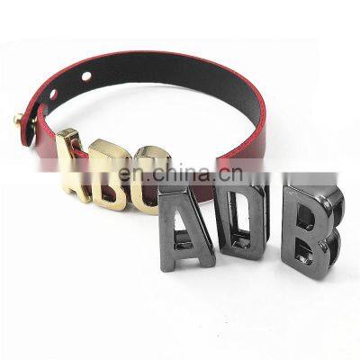 Dong Guan Factory Wholesale Zinc Alloy A To Z Metal 26 Alphabets Letters