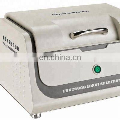 XRF heavy metal  RoHS analyzer for materials safety inspect