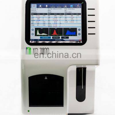 Auto hematology analyzer 3 parts open system for clinical hospital use