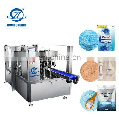 Shampoo Bath Bomb Flake Conditioner Vitamin Cream Serum Capsules Loose Powder Mask Lotion Premade Bag Packing Filling Machine