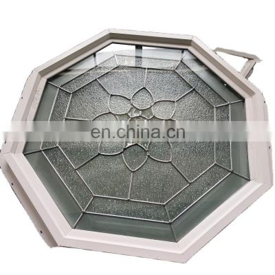 PVC/ALUMINUM Bay-window  Octagonal fixed Artistic  window