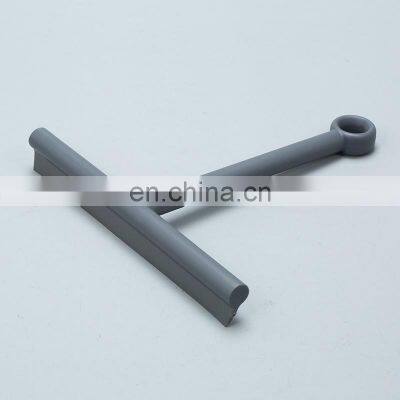 Household Plastic PP/TPE Black Window Cleaning Shower Squeegee Cleaner Wiper Tool Set With Suction Cup Hook photo-3